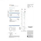 GIA Natural Oval Brilliant Cut Diamond 1.01ct F SI1