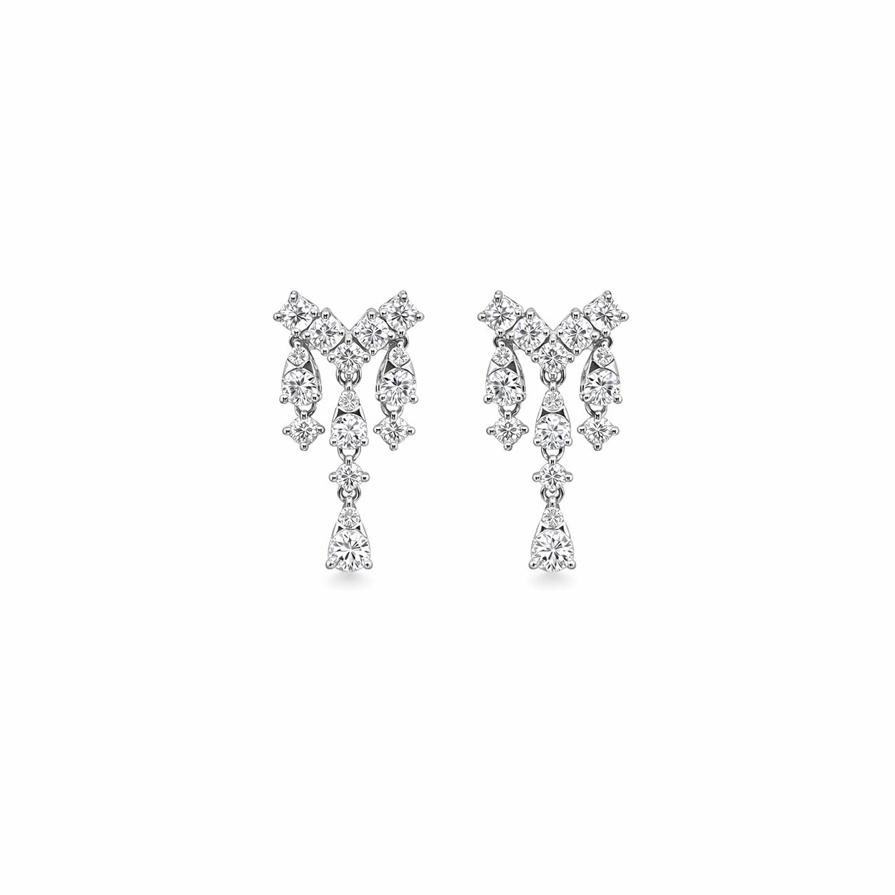 Sparkpng Chandeper Drop Earrings