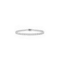 18K Classic Round Cut Tennis Diamond Bracelet