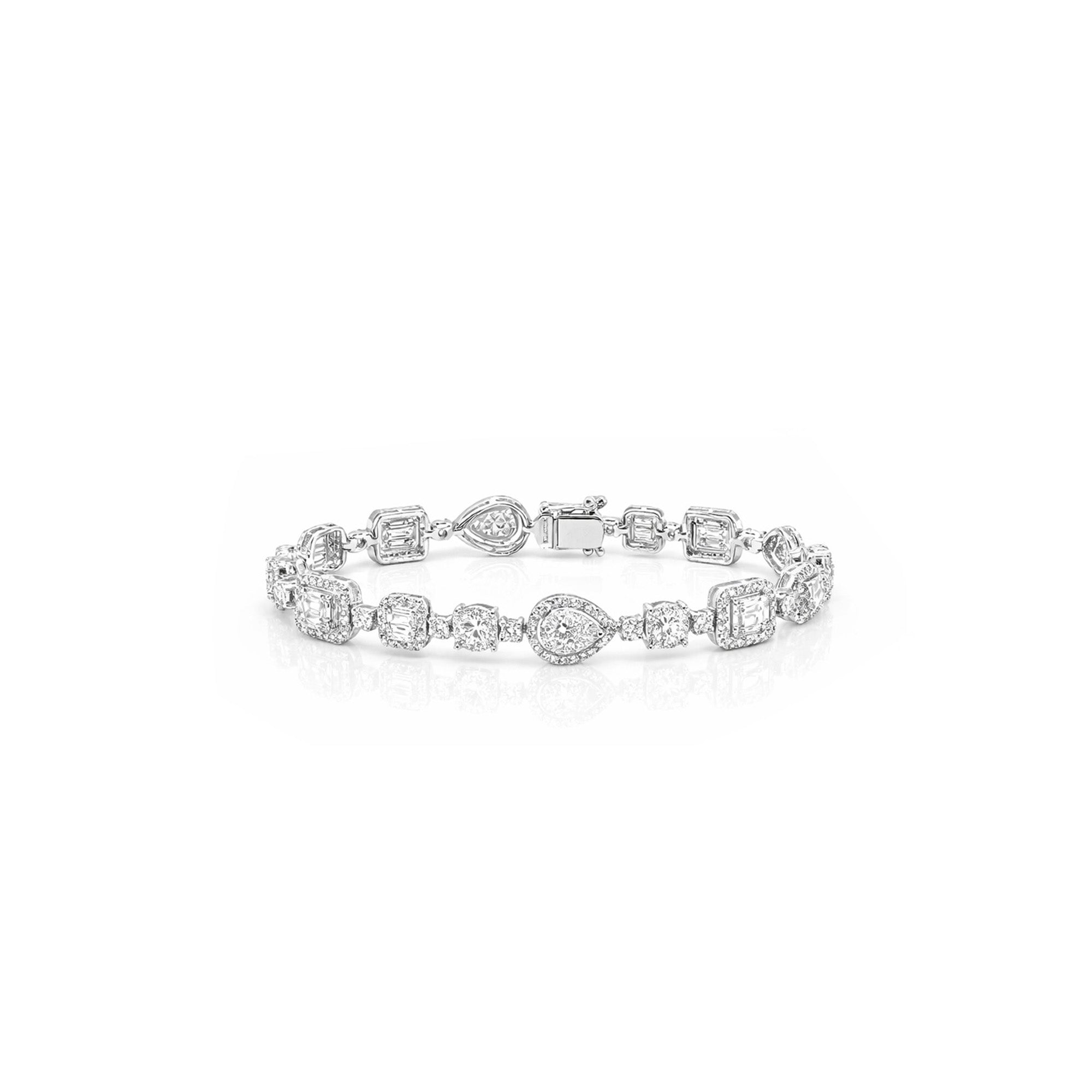 18K Eternal Radiance Diamond Bracelet
