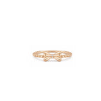 18K Classic Bow Tie Diamond Ring