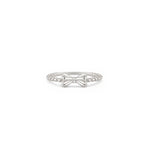 18K Classic Bow Tie Diamond Ring