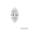 GIA Natural Marquise Brilliant Cut Diamond 0.96ct G VS1