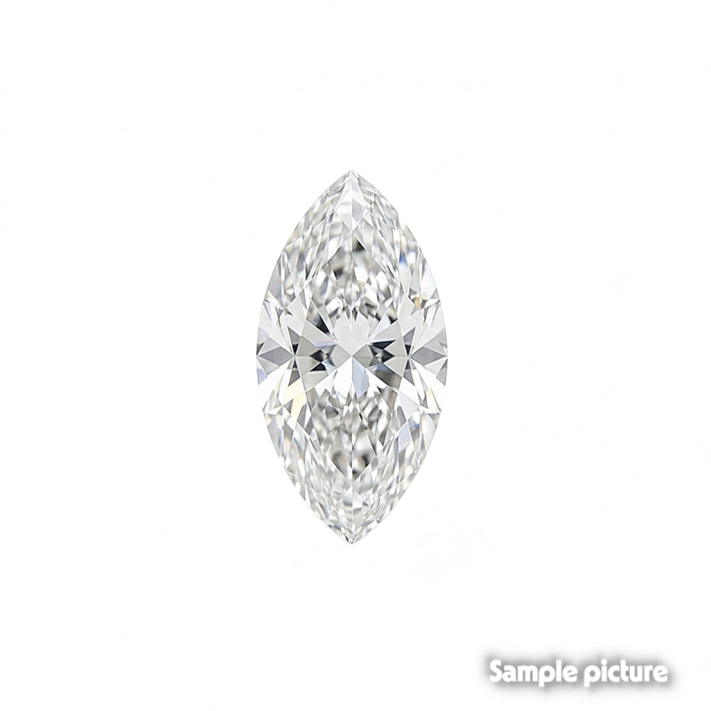 GIA Natural Marquise Brilliant Cut Diamond 0.96ct G VS1