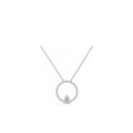 18K Circle of Love Diamond Necklace