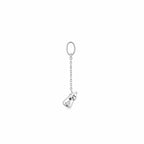 Baby Bottle Diamond Charm Diamond Pendant
