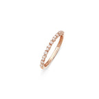 18K Pave Diamond Ring