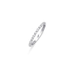 18K Pave Diamond Ring