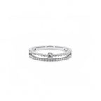 18K Double Band Eternity Ring