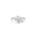 18K Ribbon Bow Diamond Ring
