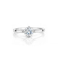 Classic 4-Prong Solitaire Diamond Engagement Ring