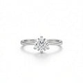 Classic 6-Prong Solitaire Diamond Engagement Ring