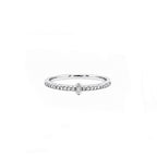Dainty Baguette Ring in 18K Solid Gold | Minimalist Wedding Band