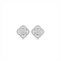 Kaleidoscope Bloom Diamond Stud Earrings